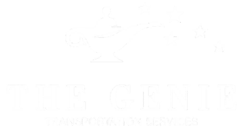 The Genie Orlando Logo Transparent | Full Size Luxury SUV's | The Genie Luxury Private Transportation Services | TheGenieOrlando.com