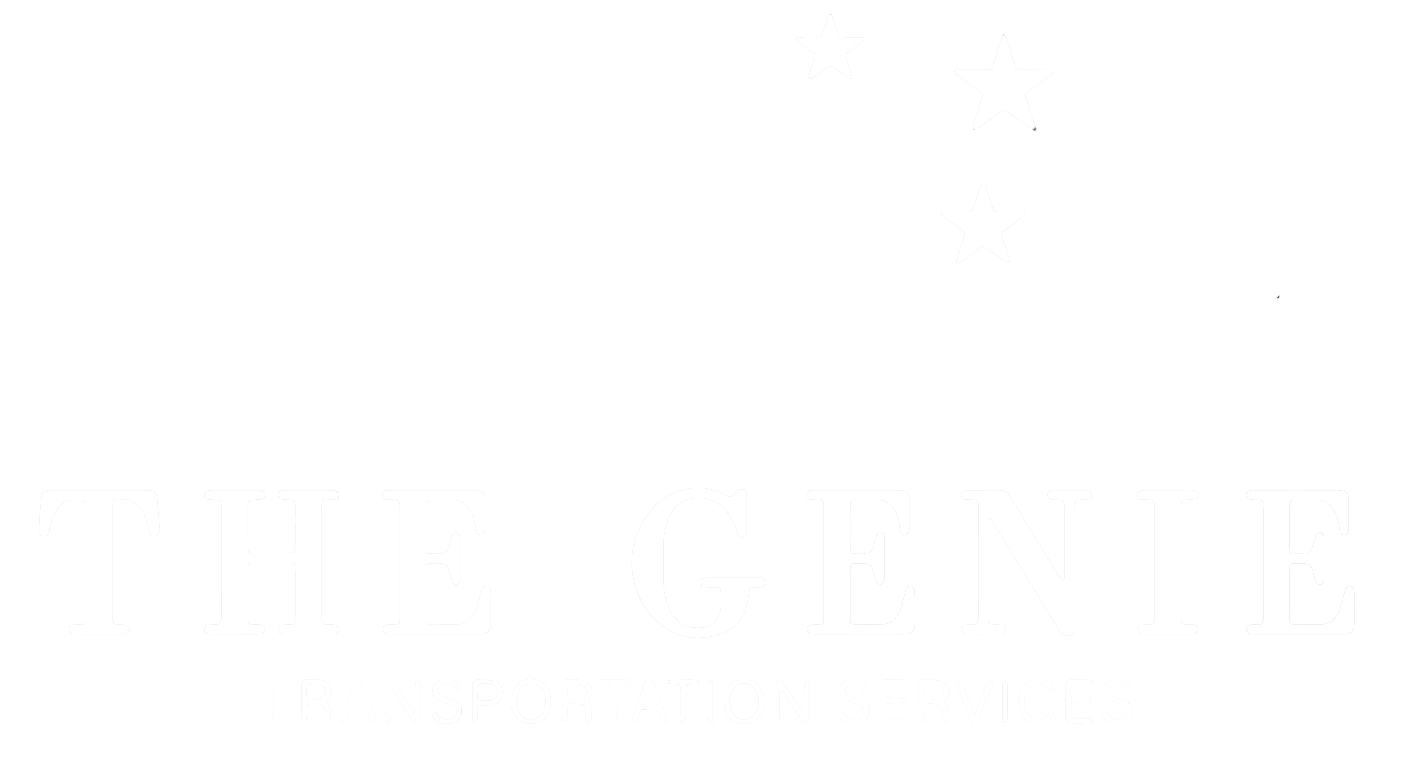 The Genie Orlando Logo Transparent | Full Size Luxury SUV's | The Genie Luxury Private Transportation Services | TheGenieOrlando.com